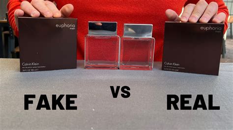 calvin klein euphoria men real vs fake